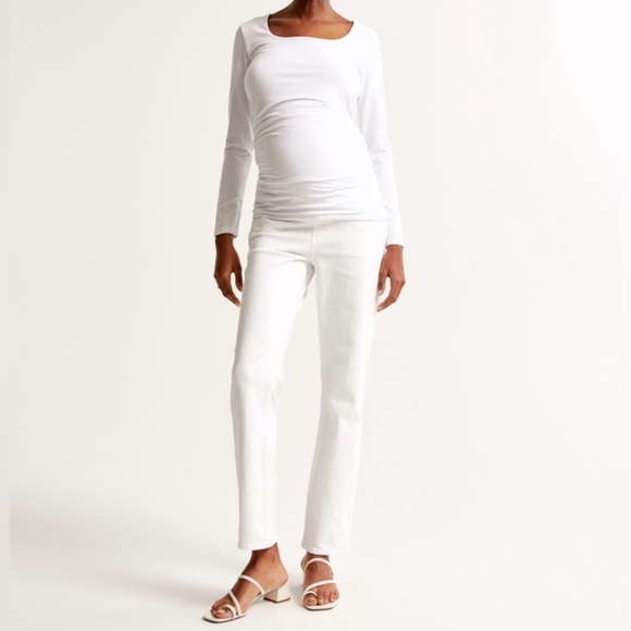 Abercrombie Ankle Straight Jeans - Picture 1 of 8